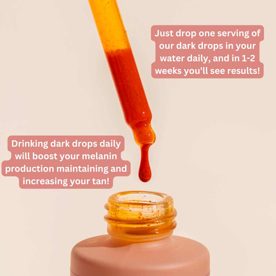 Tanning Dark Drops